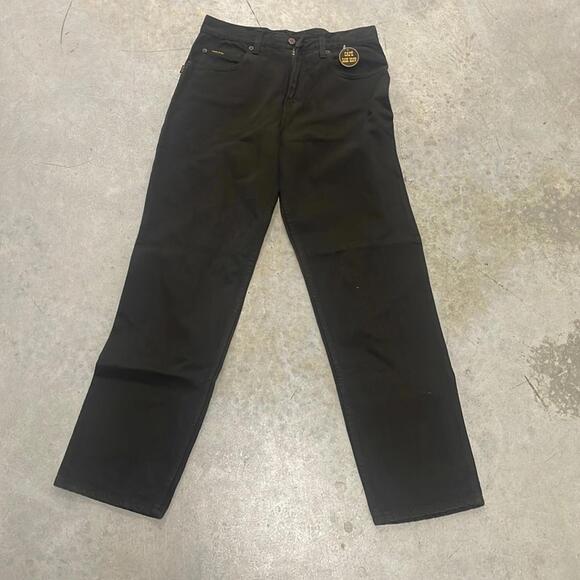 NWT Espuela De Oro Cafe Dark Brown Straight Leg Jean Pants Size 31x30 - Picture 1 of 11